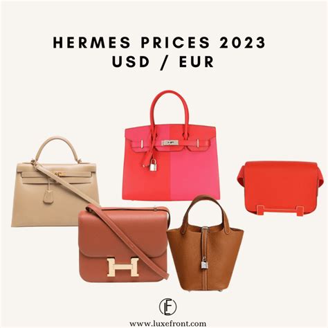 hermes 2024 bags|Hermes bags price list 2024.